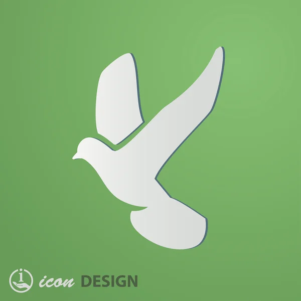 Bird icon — Stock Vector