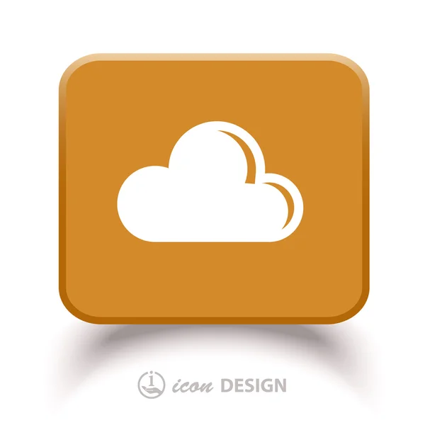 Cloud icon — Stock Vector