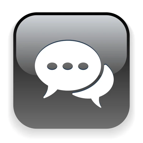 Message or chat icon — Stock Vector