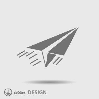 kağıt düzlem simgesi