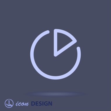 pasta grafiği simgesi