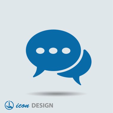 ileti veya sohbet simgesi