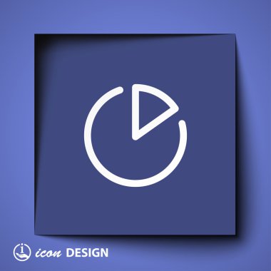 pasta grafiği simgesi