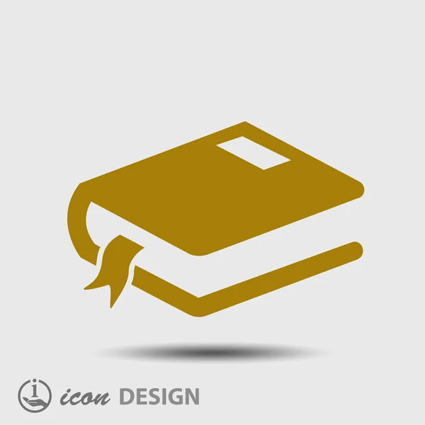 Icono del libro — Vector de stock