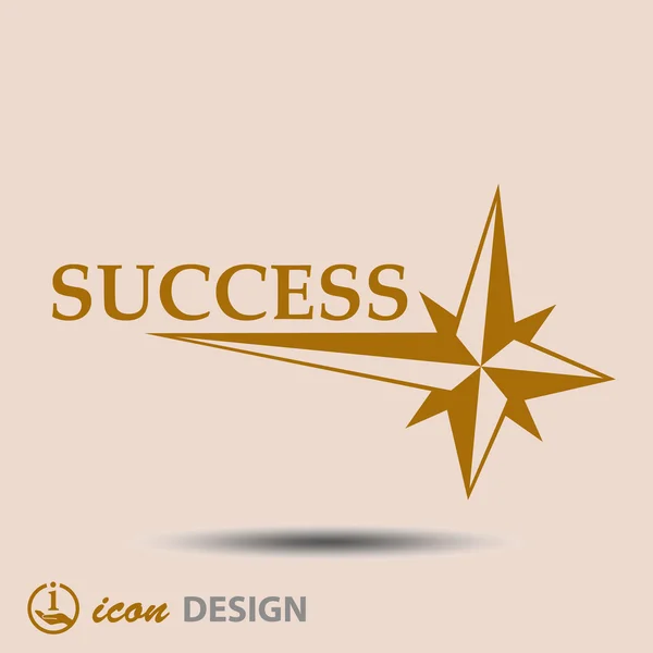 Success icon — Stock Vector