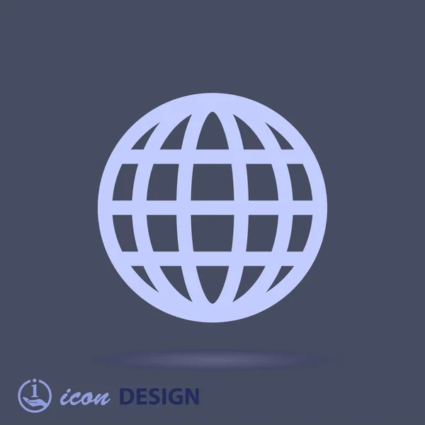 Globe icon — Stock Vector