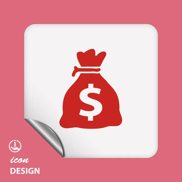 Icono del dinero — Vector de stock