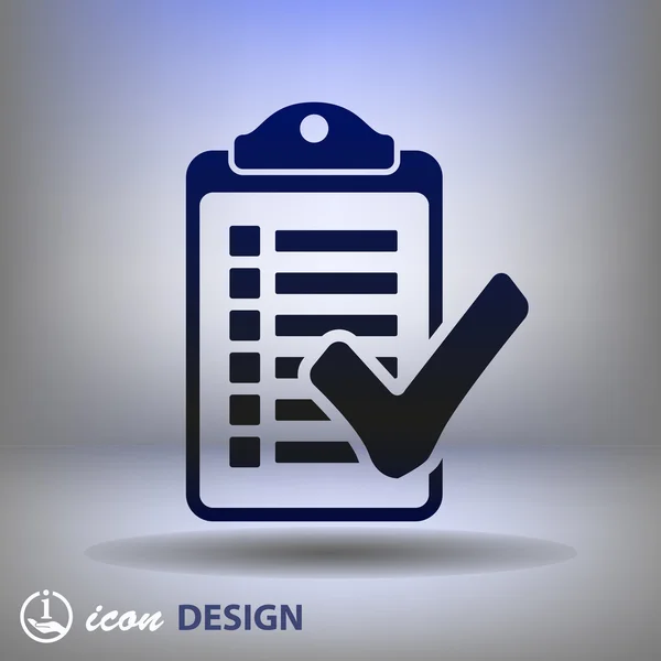 Checklist icon — Stock Vector