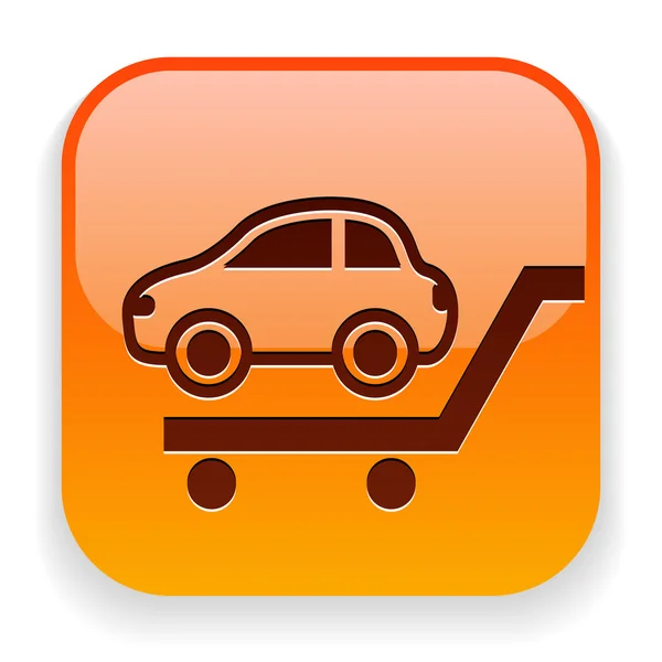 Icono del coche — Vector de stock