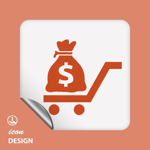 Money icon — Stock Vector