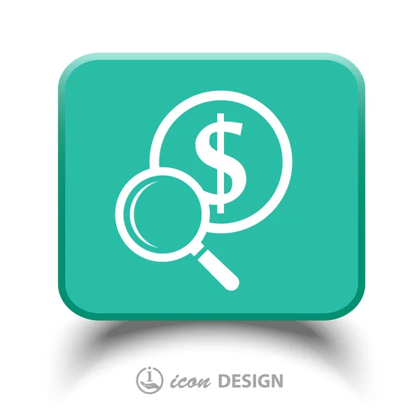 Icono del dinero — Vector de stock