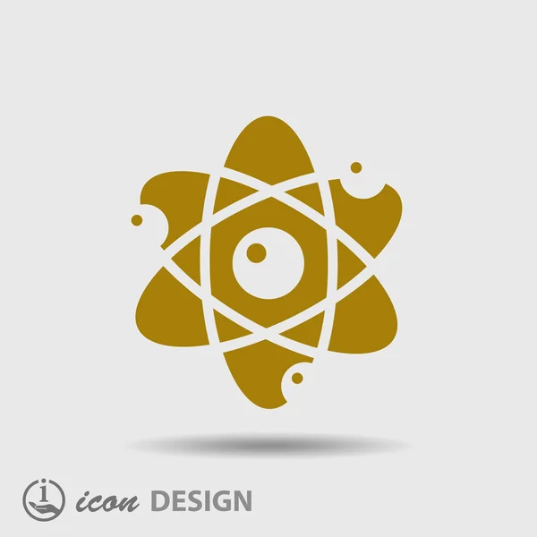 Atom icon — Stock Vector