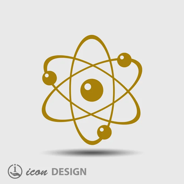 Atom icon — Stock Vector