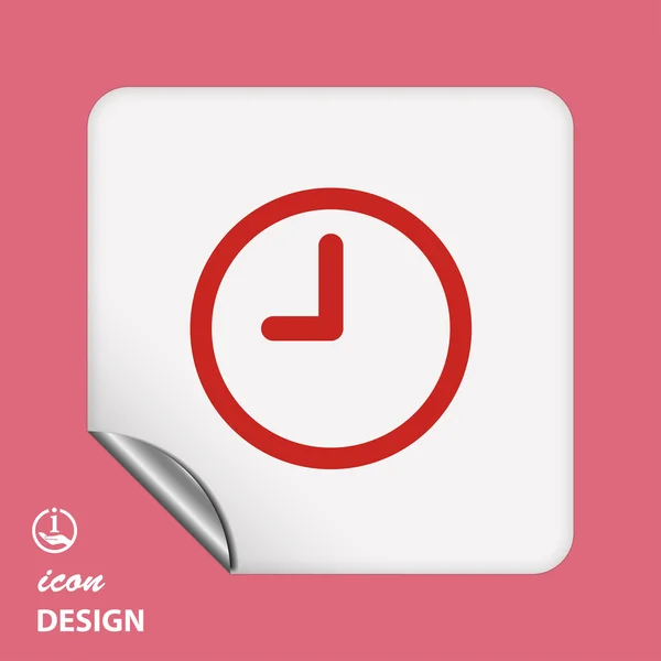 Clock icon — Stock Vector