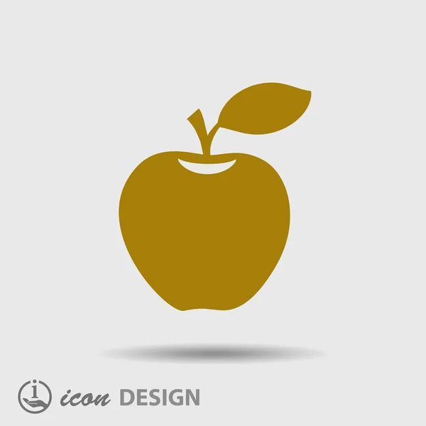 Apple icon — Stock Vector