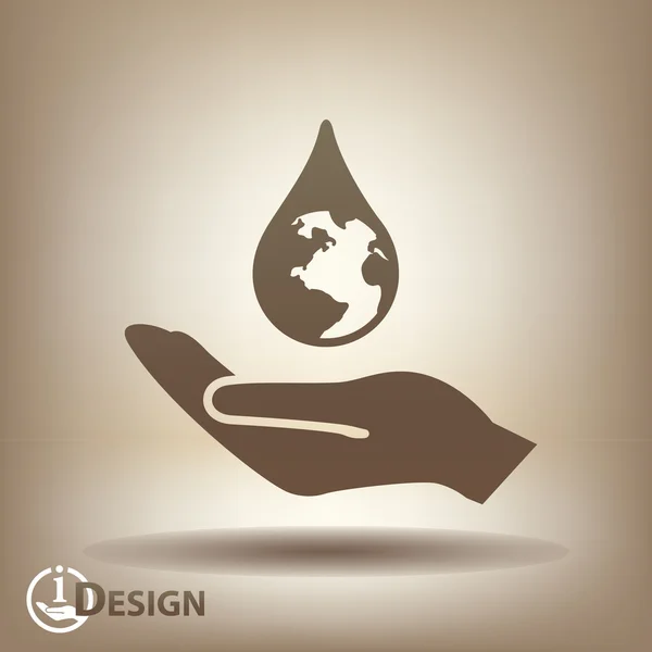 Eco-pictogram — Stockvector