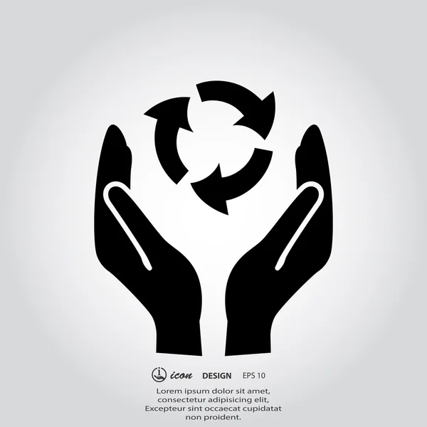 Eco-pictogram — Stockvector