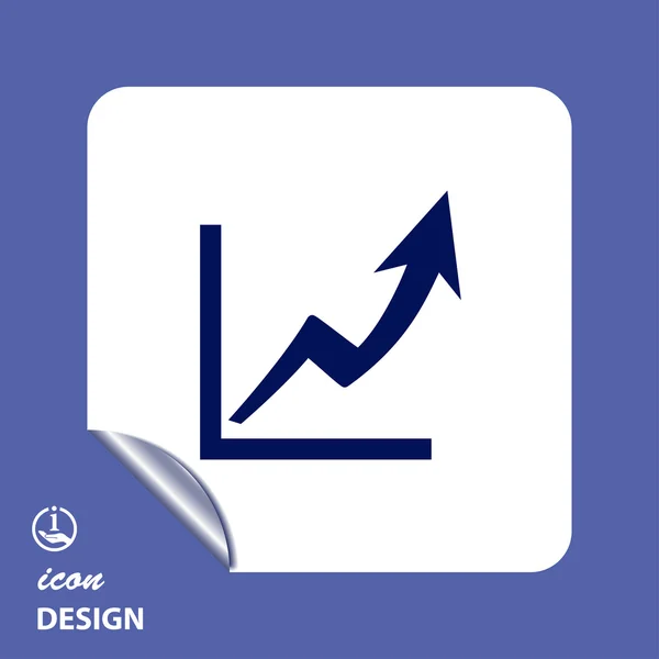 Ícone gráfico —  Vetores de Stock