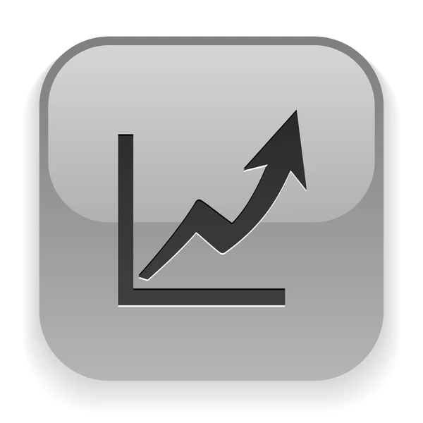 Ikona wykresu — Wektor stockowy