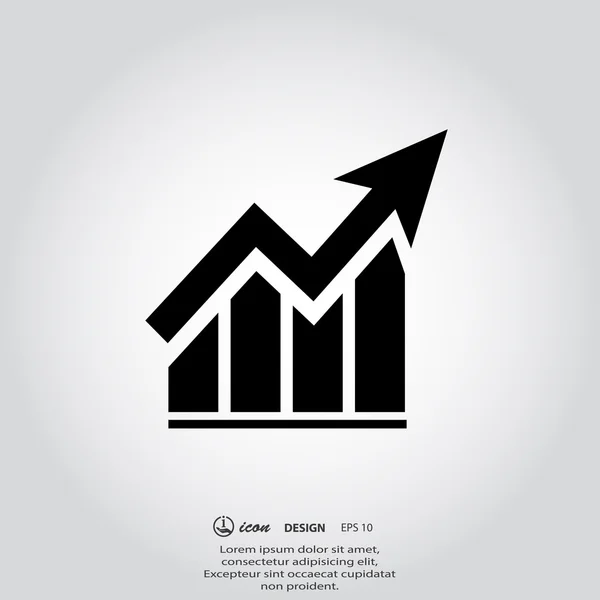 Grafik simgesi — Stok Vektör