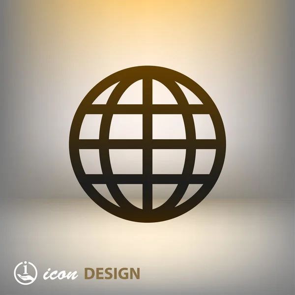 Globe icon — Stock Vector