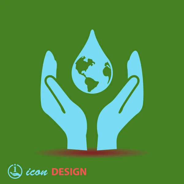 Eco-pictogram — Stockvector