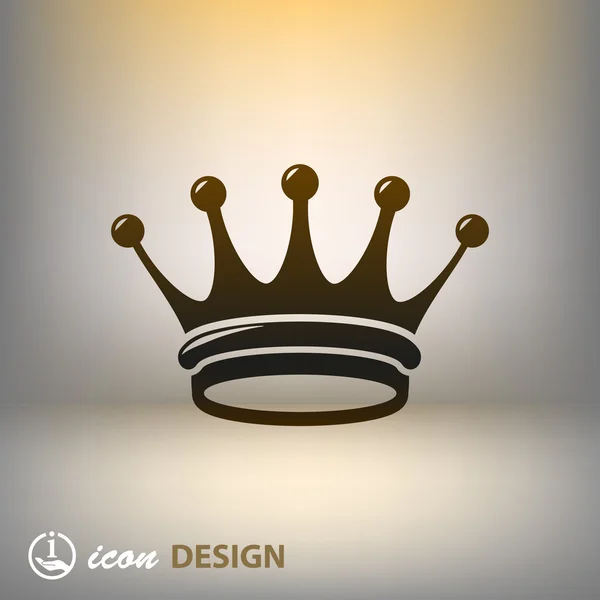 Crown icon — Stock Vector