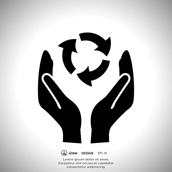 Eco-pictogram — Stockvector