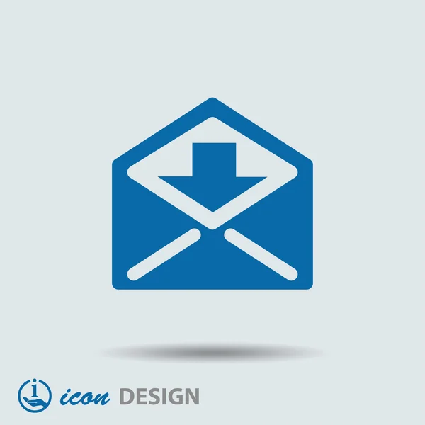 Icono de correo — Vector de stock