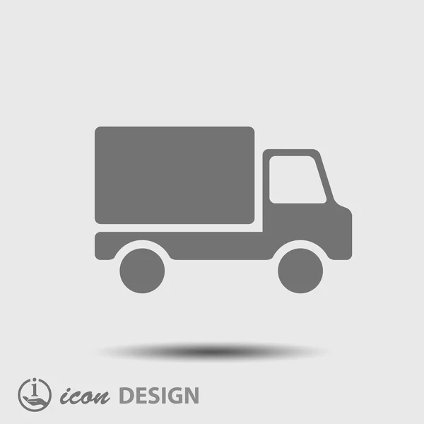 Ikonen för lastbilar — Stock vektor