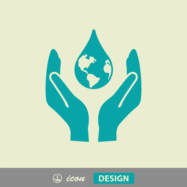 Eco-pictogram — Stockvector