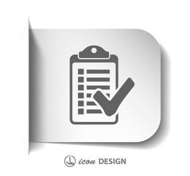 kontrol listesi simgesi