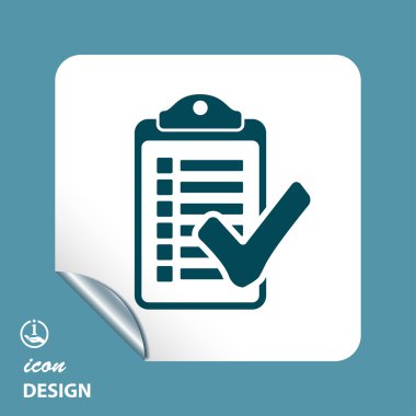 kontrol listesi simgesi