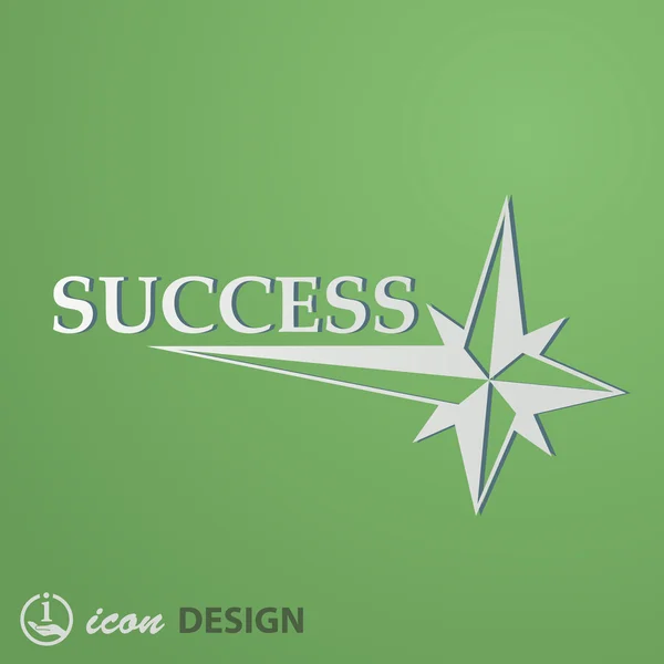 Success icon — Stock Vector