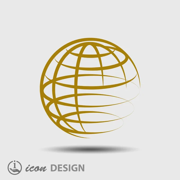 Globe icon — Stock Vector