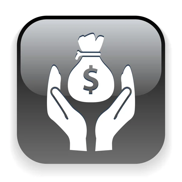 Money in hands — Stock Vector