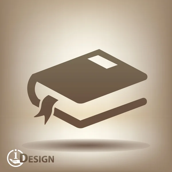 Icono del libro — Vector de stock