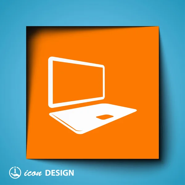 Computer icon — Stock Vector