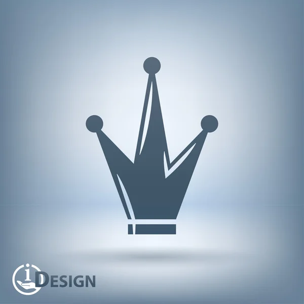 Crown icon — Stock Vector