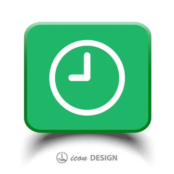 Clock icon — Stock Vector