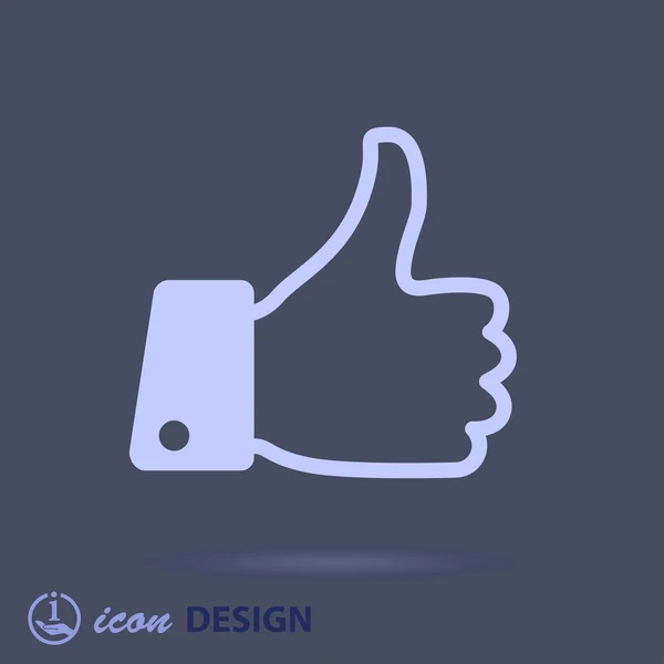 Like icon — Stock Vector