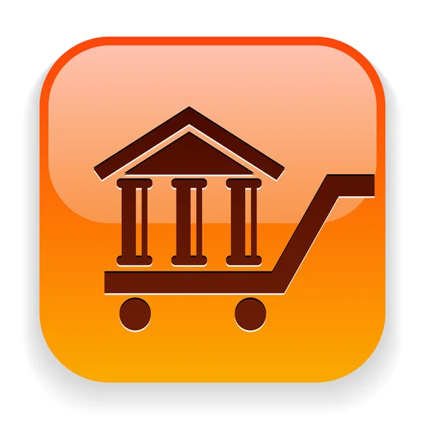 Bank icon — Stock Vector