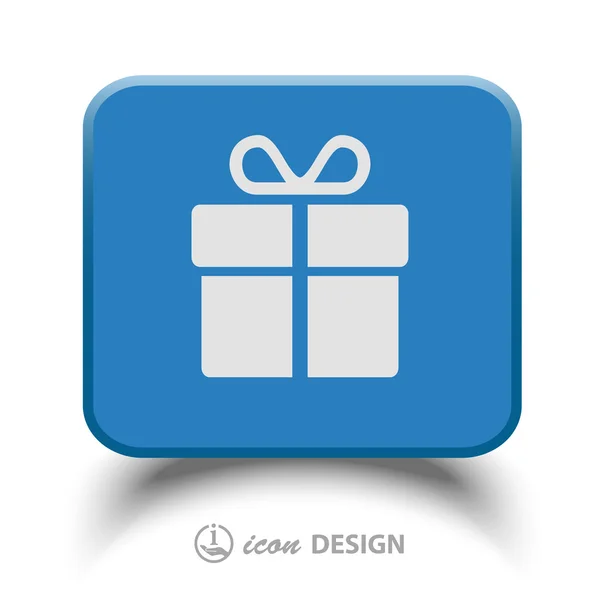 Gift icon — Stock Vector