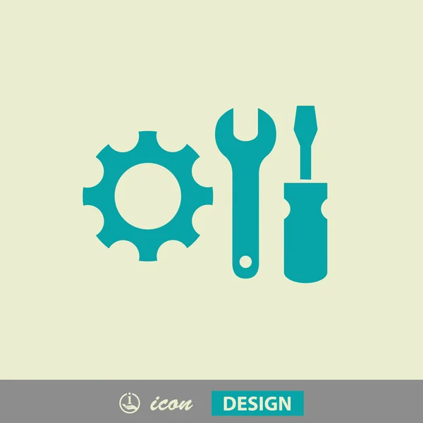 Gereedschap Ikoon — Stockvector