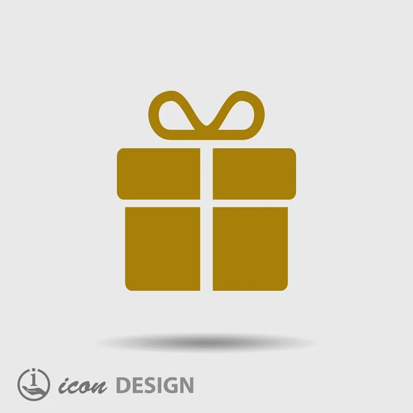 Gift icon — Stock Vector