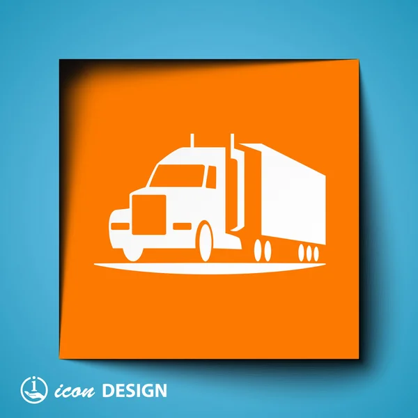 Truck icon — Stock Vector