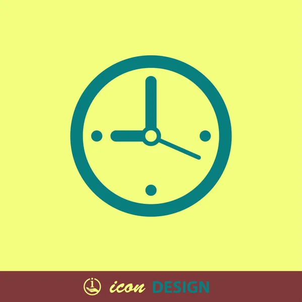 Icono del reloj — Archivo Imágenes Vectoriales