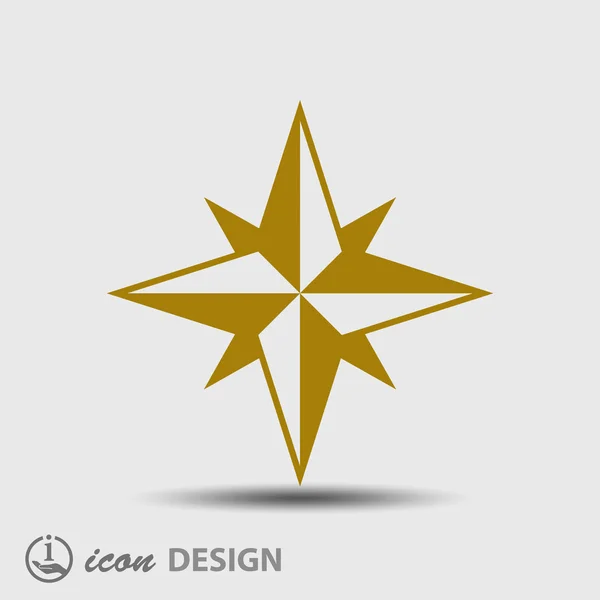 Compass icon — Stock Vector