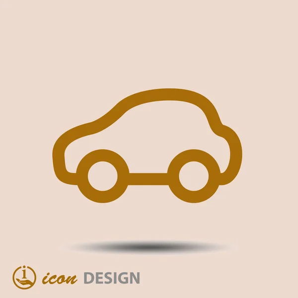 Icono del coche — Archivo Imágenes Vectoriales