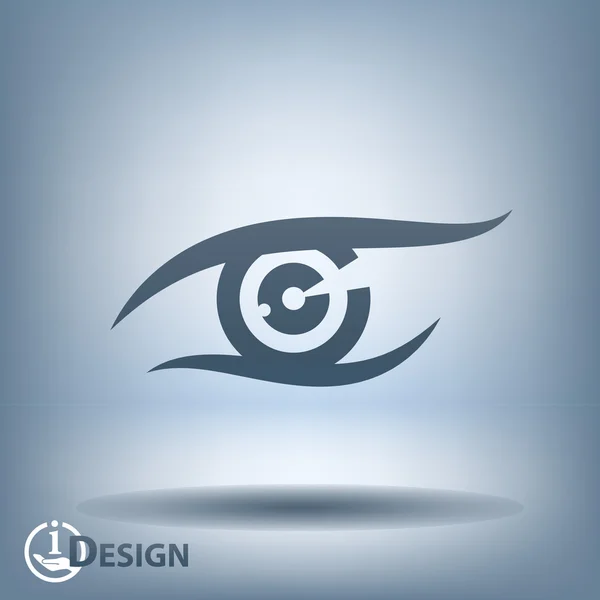 Pictografía del ojo — Vector de stock